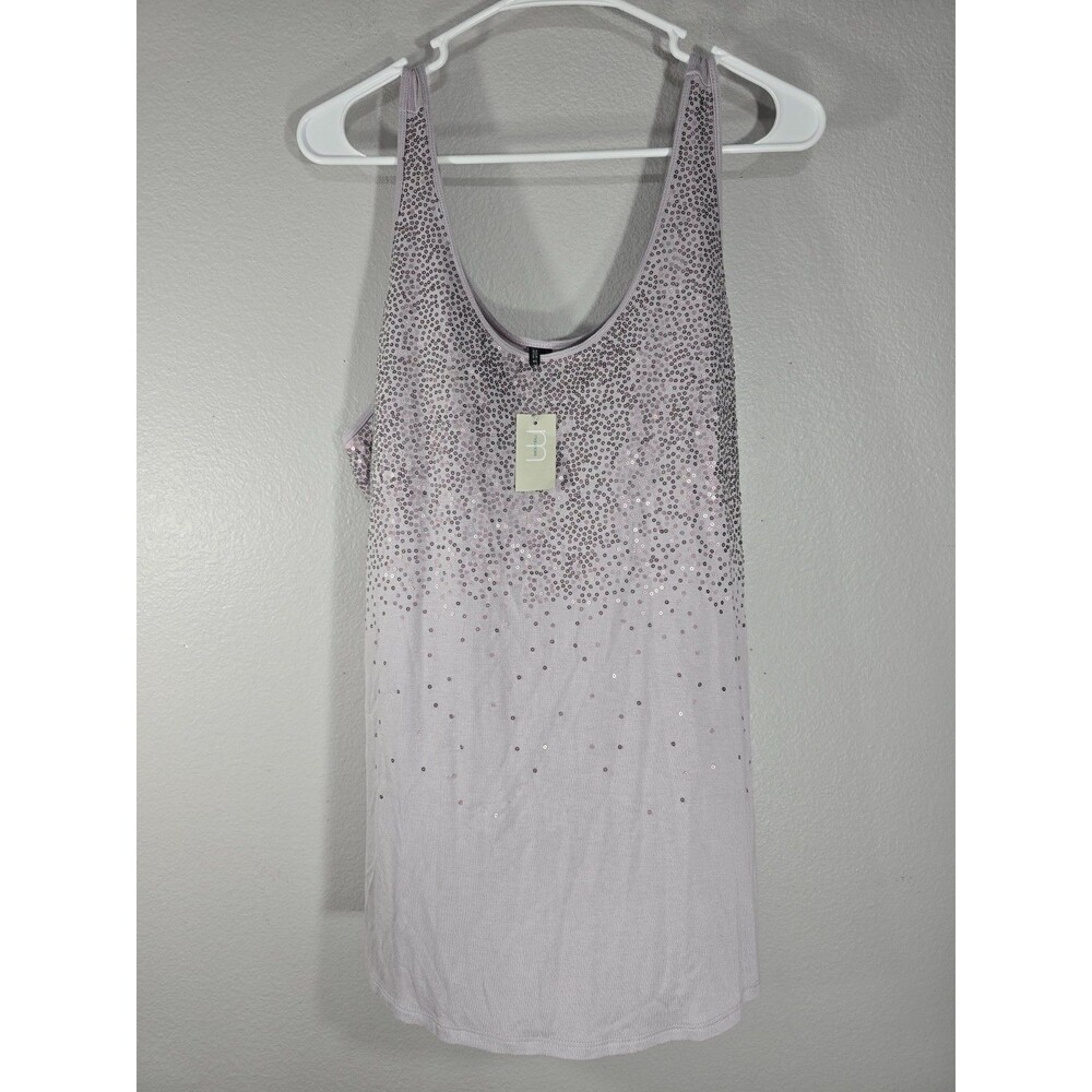 Maurices Cami Camisole Tank Lavender Sequin Size XL NWT Y2k Going out BO